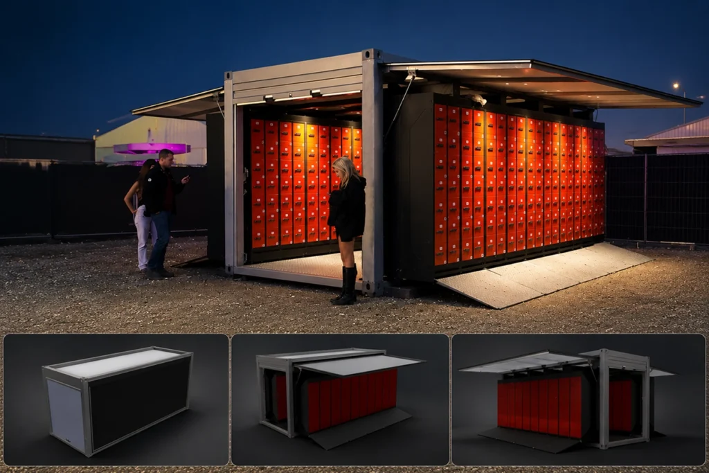 Locker container LockerCompany Horst